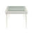 Platinum Finish Dining Table