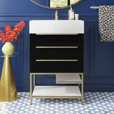 Ensemble de meuble-lavabo simple 24 po Glasgow