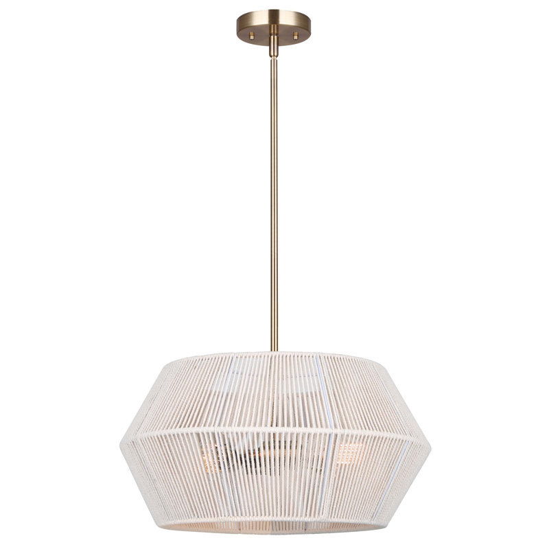 Lustre tambour 1 lumière Mohema
