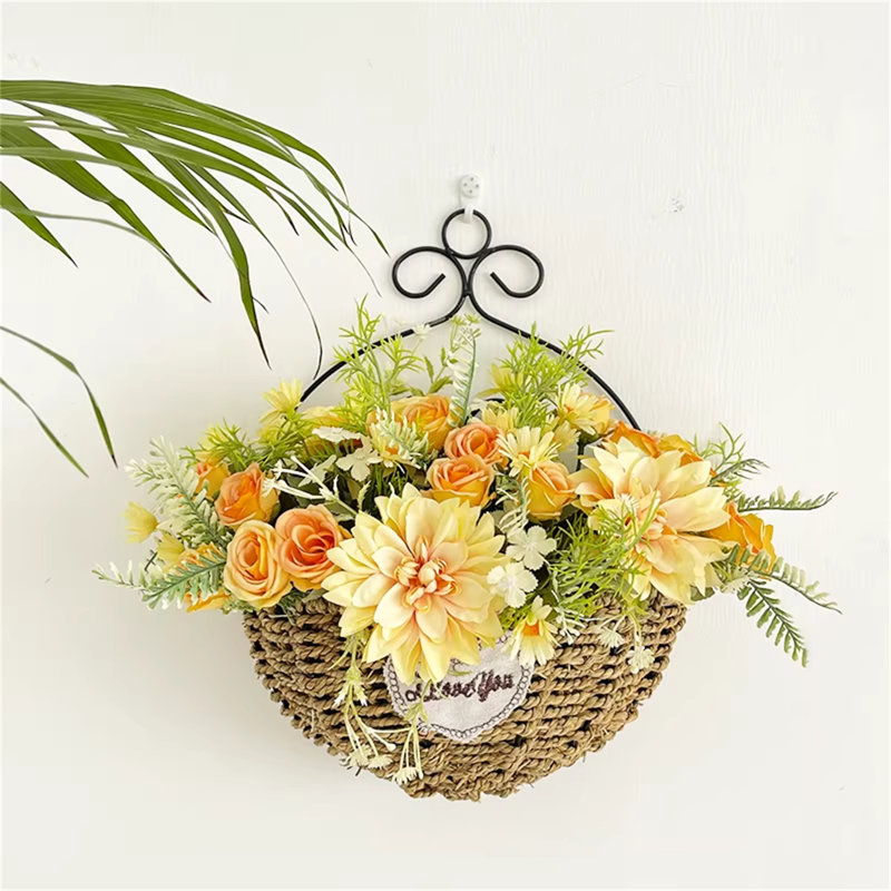 Wall-Mounted Artificial Flower