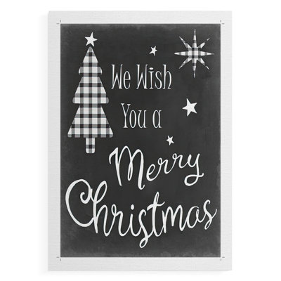 We We Wish - Impression sur toile seulement - NON-CADRE