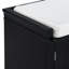 Banc de rangement avec 2 tiroirs et 2 armoires, banc à chaussures avec coussin amovible pour le salon, vestibule-1551859098