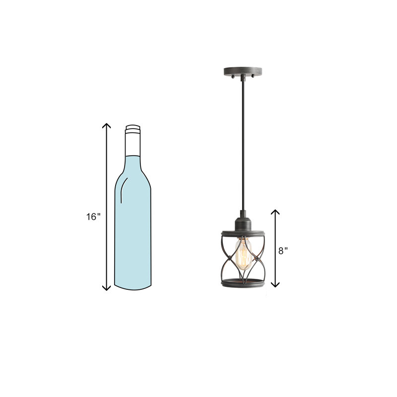 Luminaire suspendu géométrique 1 lumière Blain
