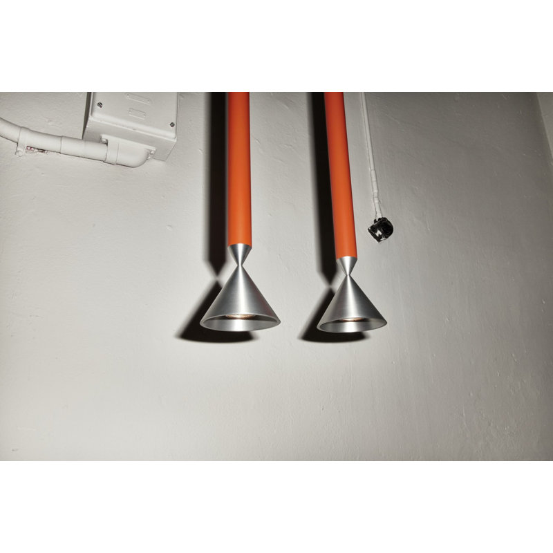 Apollo, 151" H x 4.92" W x 4.92" D, Turtledove/Aluminium