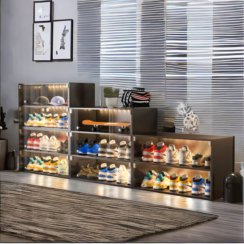 Armoire de rangement pour chaussures 6 paires