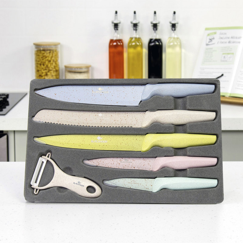 Blackmoor 6 Piece Stainless Steel Assorted Knife Set