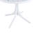 Round Plastic dining Table with sturdy legs