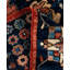 Tapis unique noué à la main Dobbins - rouge, 8 pi 9 po x 12 pi 0 po