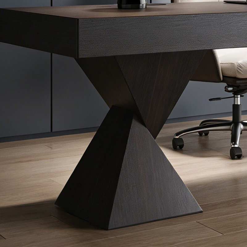 Bureau de luxe haut de gamme exquis, H 29,52 po x l 86,61 po x P 27,55 po