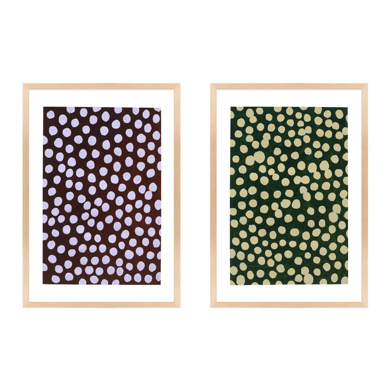 Affinity 3 Painting by Michela Sorrentino, 20" H x 14" W x 1.25" D, Brown