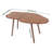End Table, Modern Coffee Table, Sofa Side Table With Cloud-Shaped Tabletop