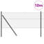 Vidaxl Chain Link Fence With 7 Posts Galvanised Steel-114858440-114858435