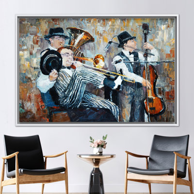 Reproduction d'art sur toile Jazz