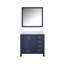 Meuble-lavabo décalé gauche L 36 po x P 22 po et miroir 34 po.-66637715-112956852