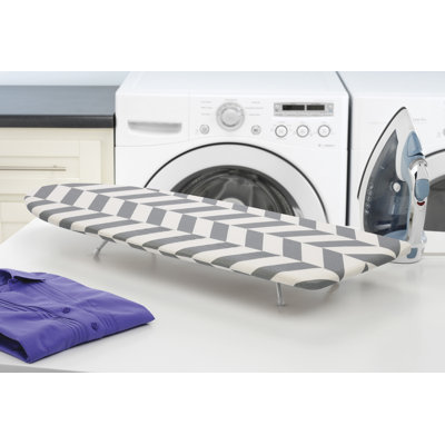 WOOD TABLETOP IRONING BOARD