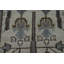 Tapis indien en laine fait à la main Oushak 3 x 6