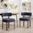 Upholstered Solid Wood Dining Chair Side Chair-1666292713