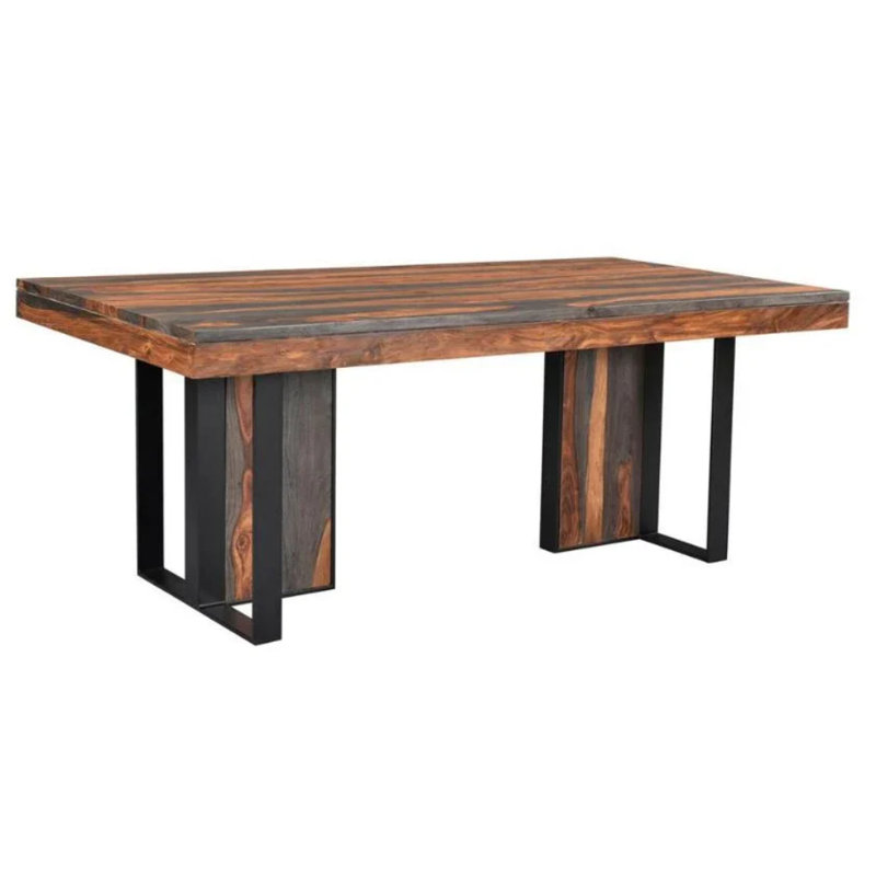 Lilas rectangulaire en bois Blasingame