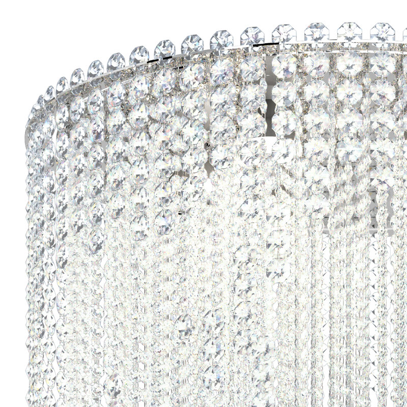 Chantant 6 - Light Flush Mount, Heritage Handcut, 79.5" H x 24" W x 24" D
