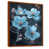 Toile avec cadre flottant brun