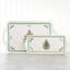 Pimpernel Christmas Tree Melamine Sandwich Tray 15X6.5"