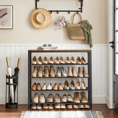 5-Tier Storage 25 Pair Shoe Rack
