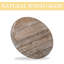 Farmhouse Wooden Candle Holder Whitewash Set Of 2