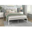 Lit plateforme grand Annie avec tête de lit en fausse canne blanche Annie-136261062-136261060
