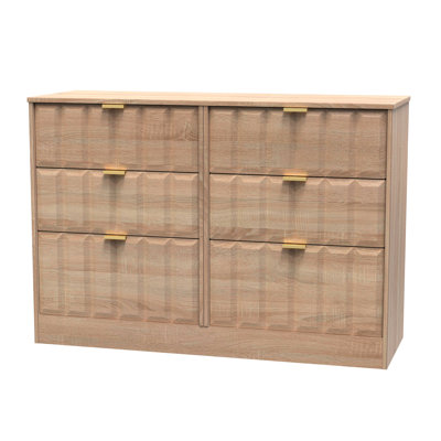 Besian 115cm W 6 - Drawer Chest of Drawers