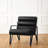 Cacey Faux Leather Armchair-659280909