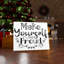 Make Yourself Proud - Wrapped Canvas Print