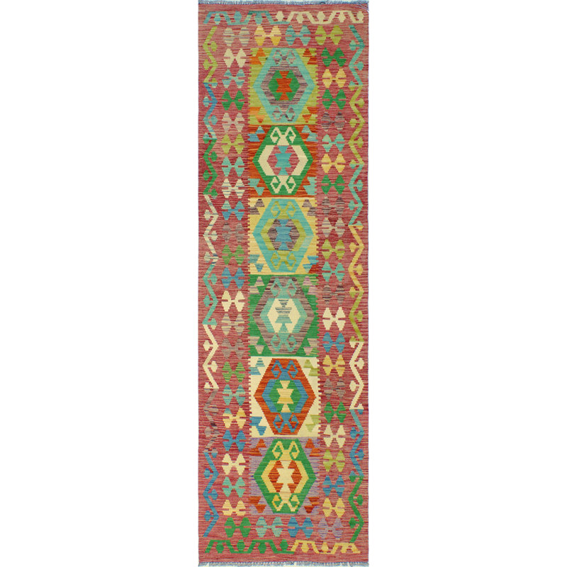 Flatweave Shynar Red Runner