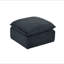 Repose-pieds modulaire carré à compression, module simple rembourré pour canapé modulaire-1656936491