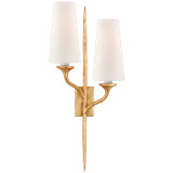 Julie Neill Iberia Double Left Sconce