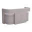 Banc de rangement Papua gris
