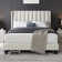 Upholstered Bed Frame with Channel Tufted Headboard