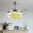 Kanishia 42'' Ceiling Fan with LED Lights