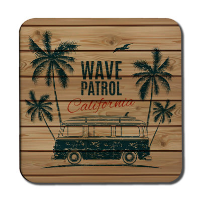 Square 6 Piece Coaster Set