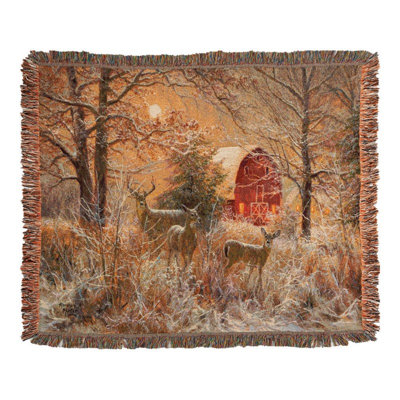 Jeté en coton 50 x 60
