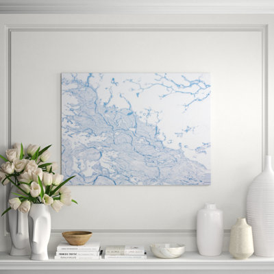 'Glacier 3' - Graphic Art Print on Acrylic
