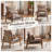 2Pcs Chenille Accent Chair Armchair With Pillow-1175849206