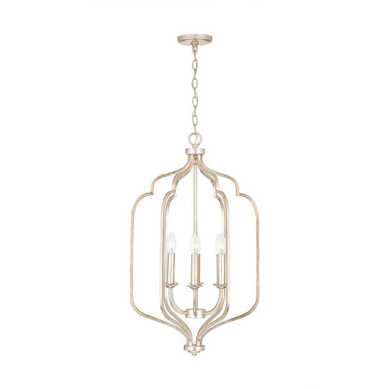 Bathild 6 - Light Dimmable Geometric Chandelier
