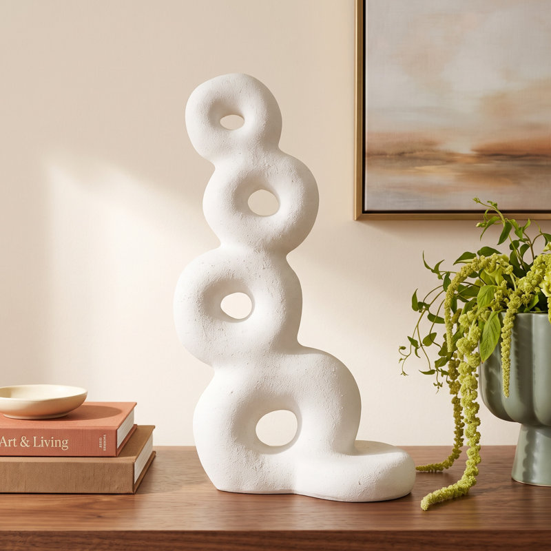 Laley Sculpture, 18.15" H x 10.6" W x 5.45" D