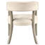 Chaise de salle à manger à accoudoirs touffetés LUMera, blanc crème-1550979412-1602715287