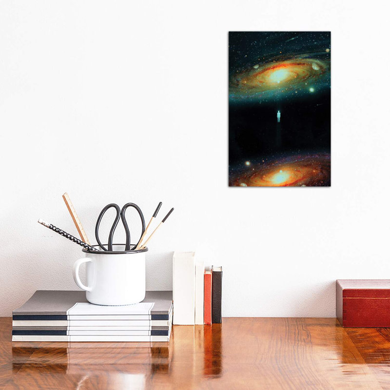 Parallel Universe - Wrapped Canvas Print, 20.32 cm H x 30.48 cm W