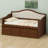 Versatile Sofa Bed Featuring Tufted Backrest, Trundle, and Built-In Storage-329959595