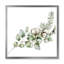 Bouquet de Noël avec branches d'eucalyptus - peinture sur toile à cadre flottant-59850568-59850573