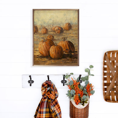 Country Pumpkins By Bonnie Mohr