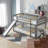 Bunk Bed with Convertible Slide and Ladder-1224102843