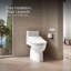 Elongated Bidet Toilet Seat With Remote Control